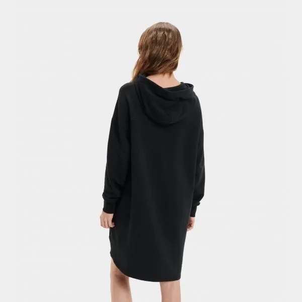 UGG ADERYN Womens Hoodie Dress Black
