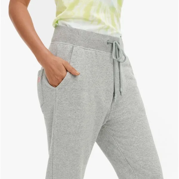 UGG ERICKA Womens Cotton Blend Relaxed Joggers Grey Heather