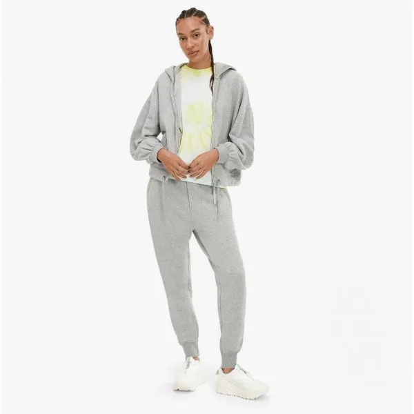 UGG ERICKA Womens Cotton Blend Relaxed Joggers Grey Heather