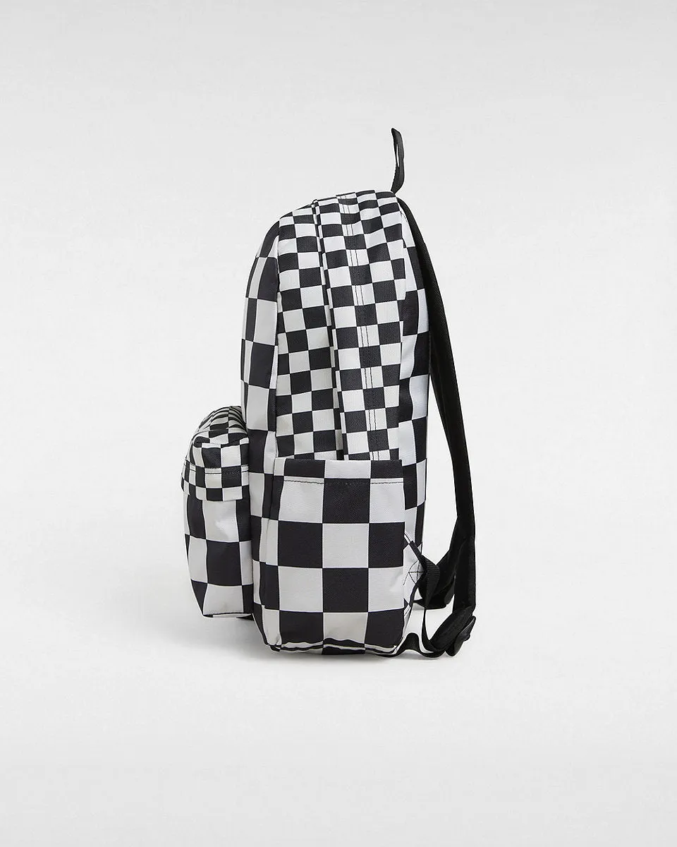 VANS OLD SKOOL CHECK BLACK/WHITE BACKPACK