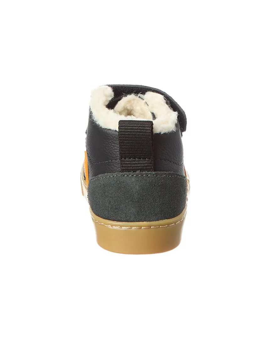 VEJA Small V-10 Mid Winter Chromefree Suede Sneaker