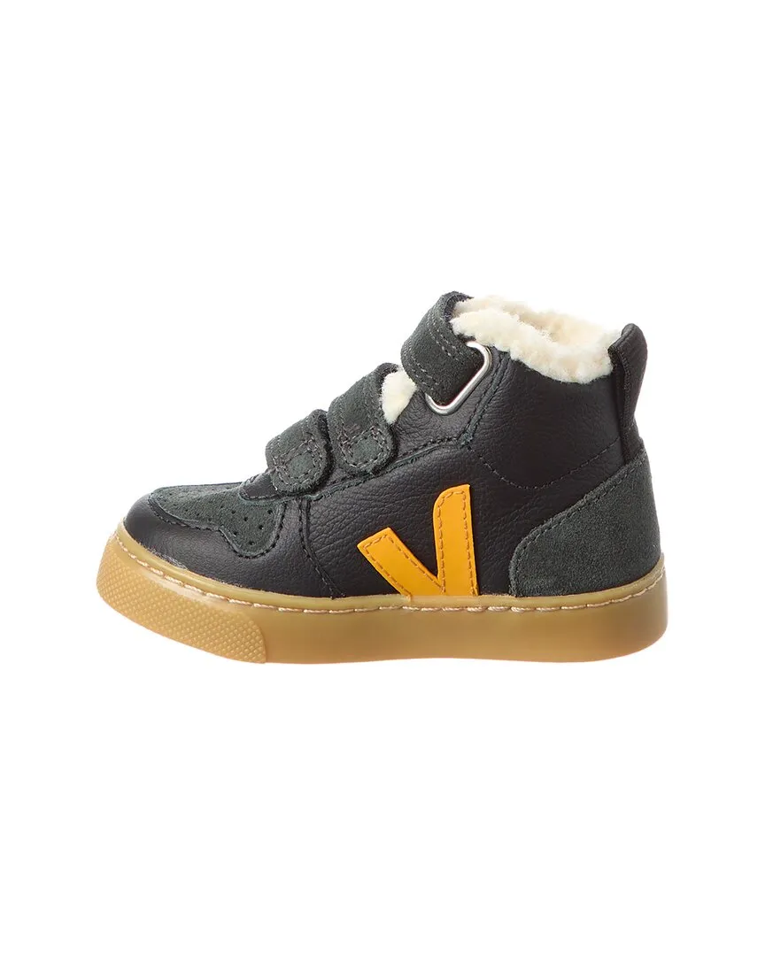 VEJA Small V-10 Mid Winter Chromefree Suede Sneaker