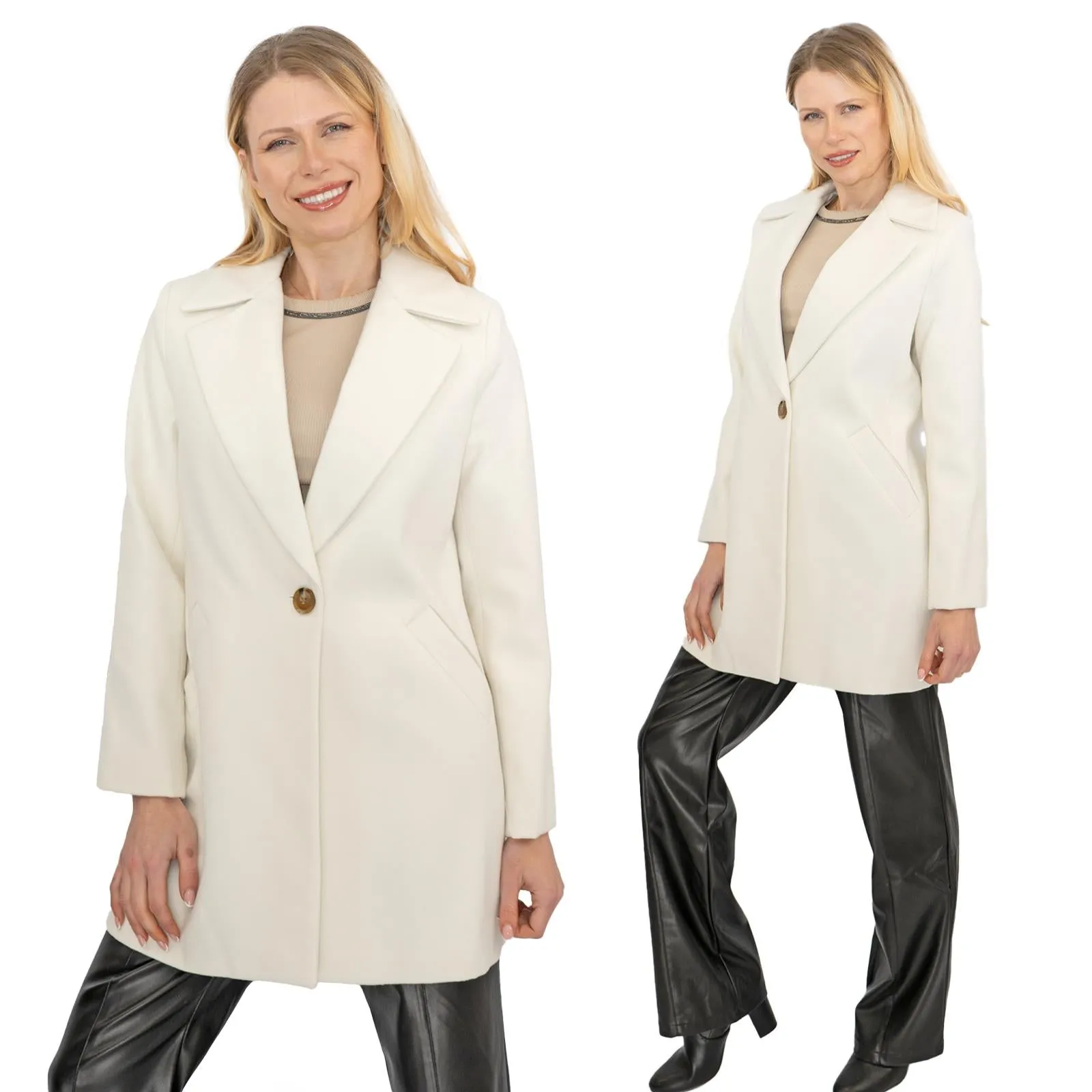 Wallis Womens Single Breasted Smart Coat