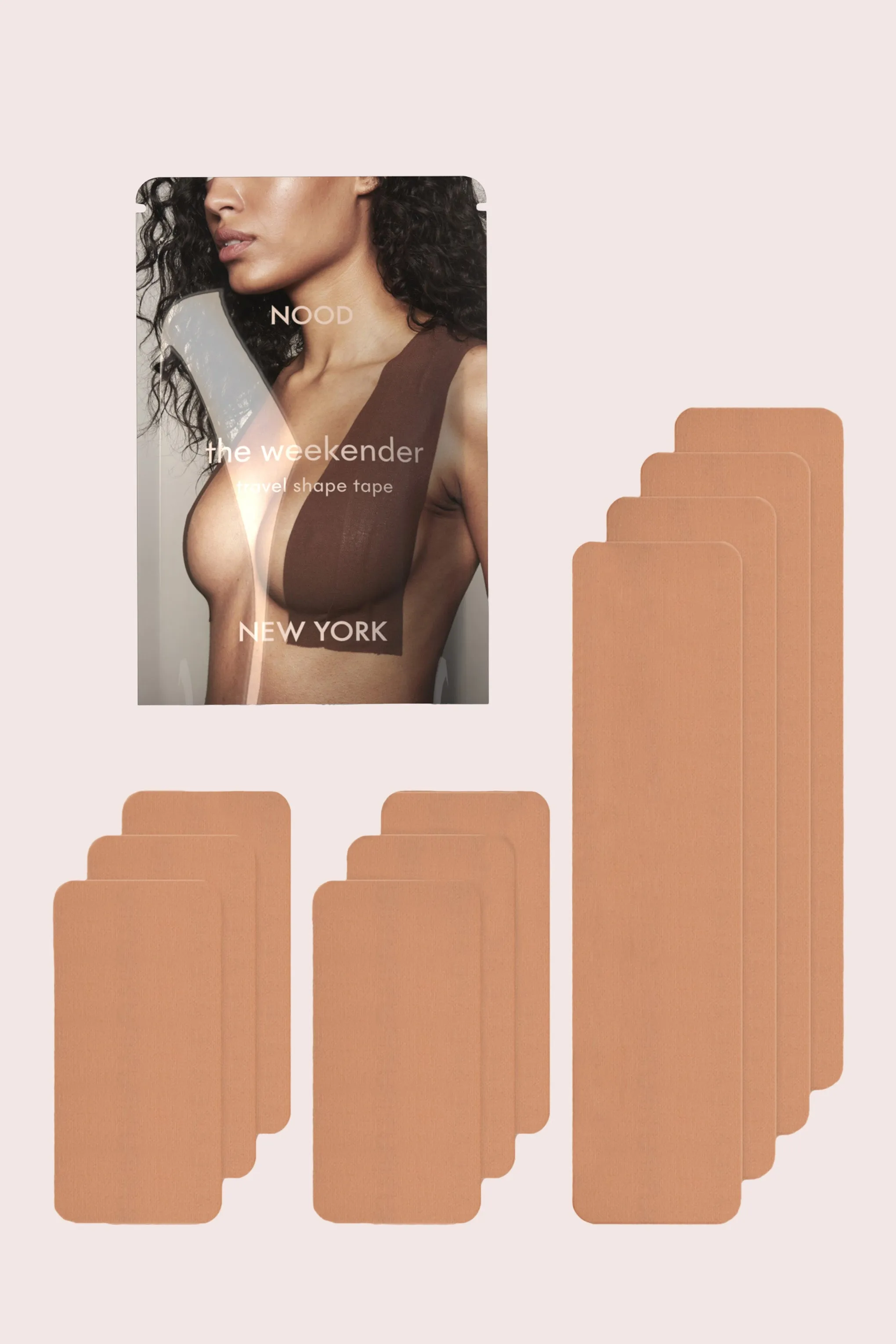 Weekender | NOOD Travel Shape Tape Breast Tape No 5 Club L London