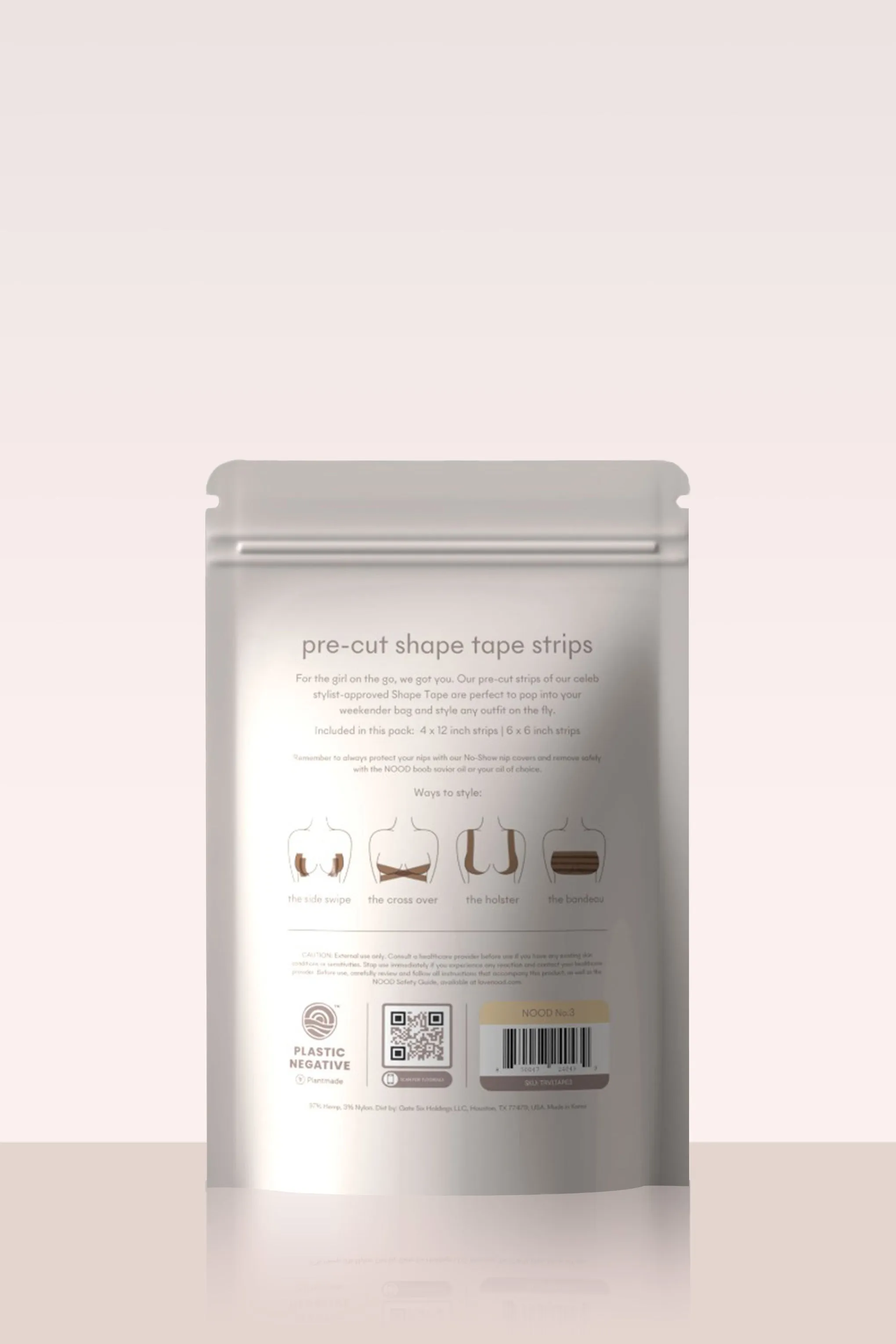 Weekender | NOOD Travel Shape Tape Breast Tape No 5 Club L London