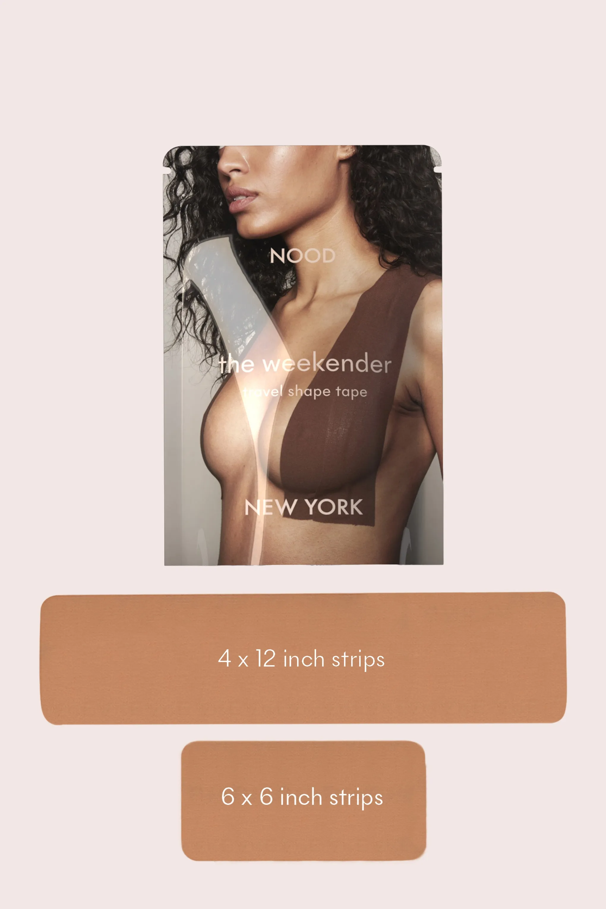 Weekender | NOOD Travel Shape Tape Breast Tape No 5 Club L London