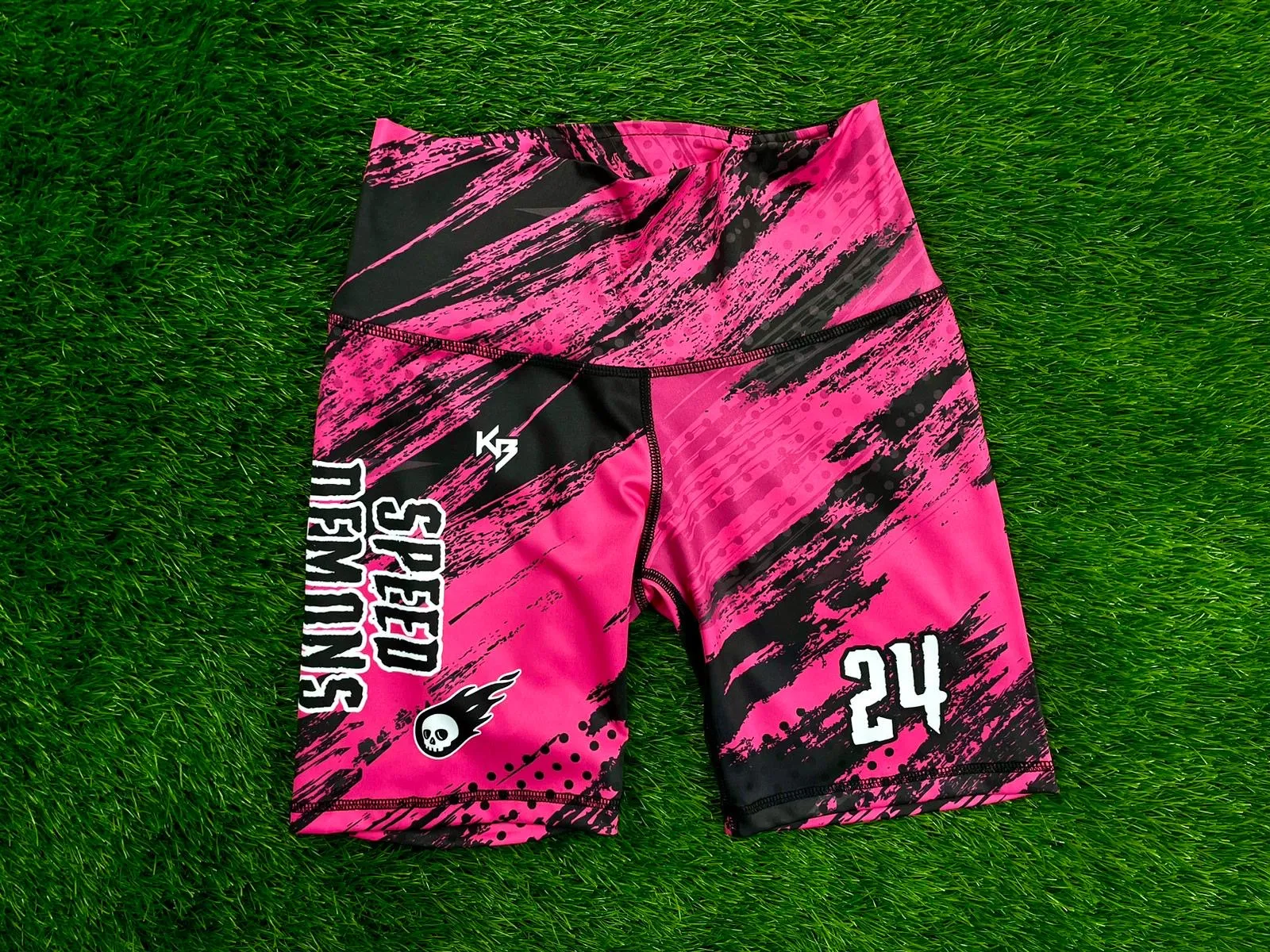 Womens Compression 7 Inch Bike Shorts KITBEAST