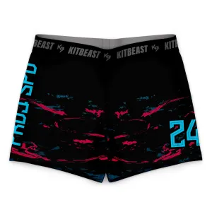 Womens Compression Gunner Shorts KITBEAST