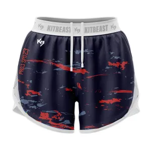 Womens Drifit Track Shorts KITBEAST