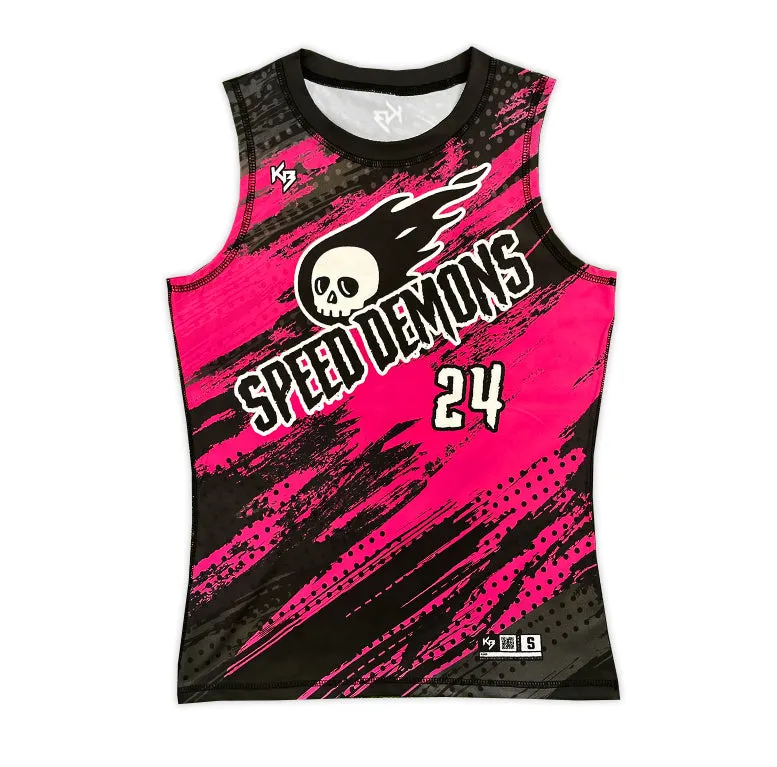 Womens Sublimated Compression Jersey KITBEAST