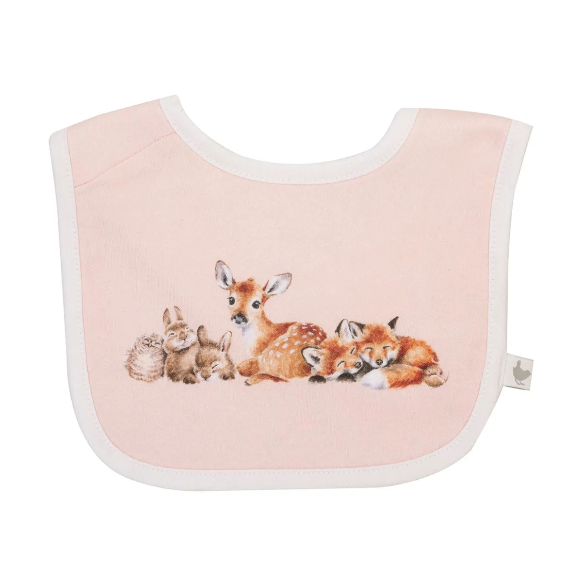 Wrendale Little Forest Woodland Animal Bib Gift Set