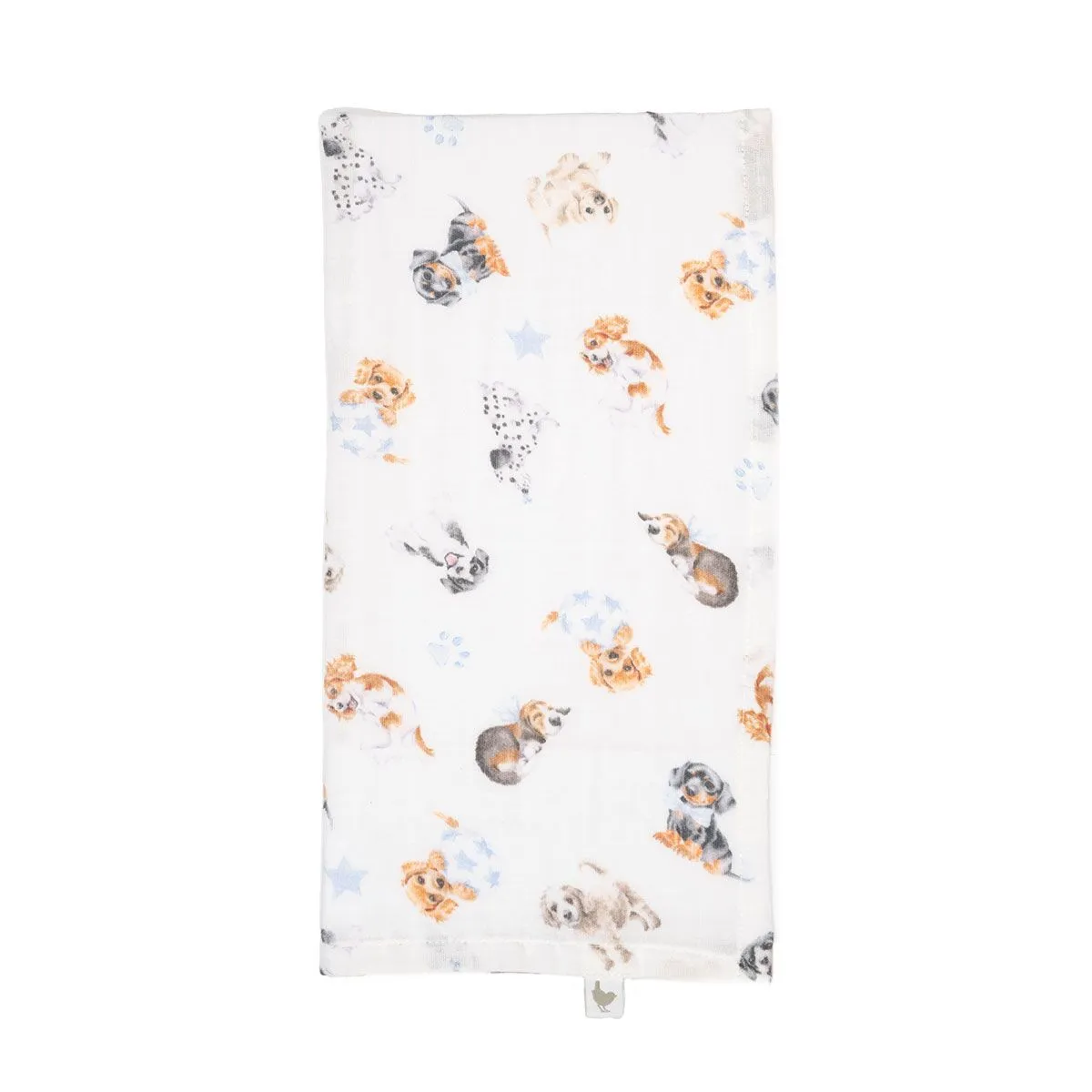 Wrendale Little Paws Dog Muslin Gift Set
