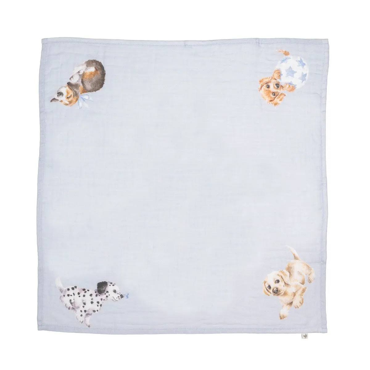 Wrendale Little Paws Dog Muslin Gift Set