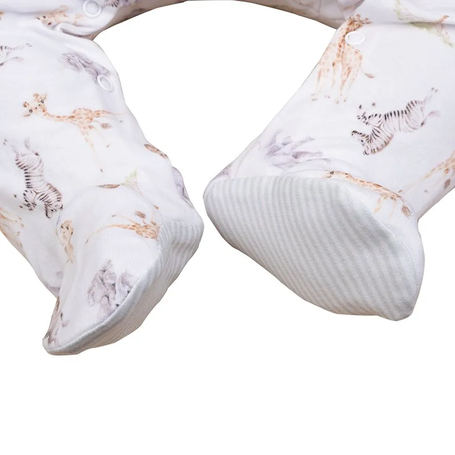 Wrendale Patterned Babygrow