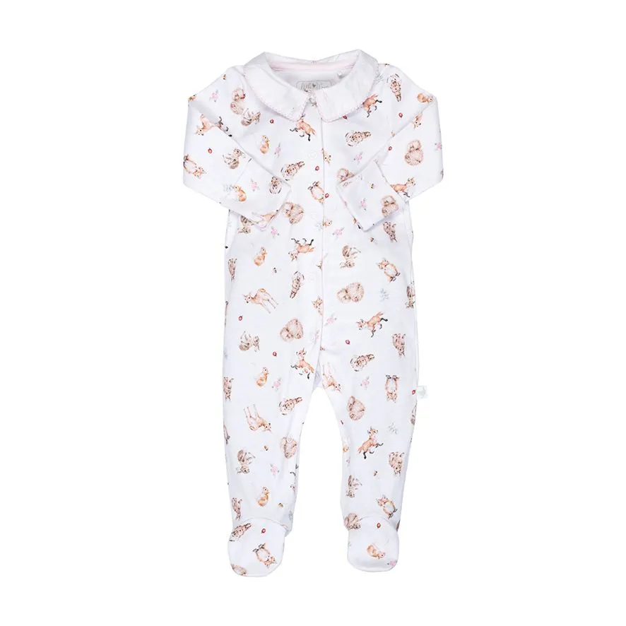 Wrendale Patterned Babygrow