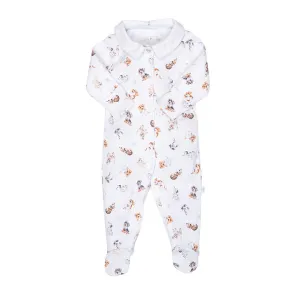 Wrendale Patterned Babygrow