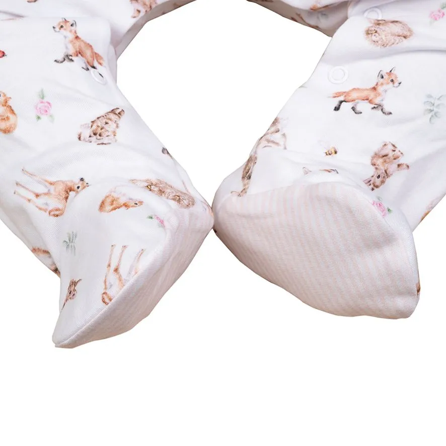 Wrendale Patterned Babygrow